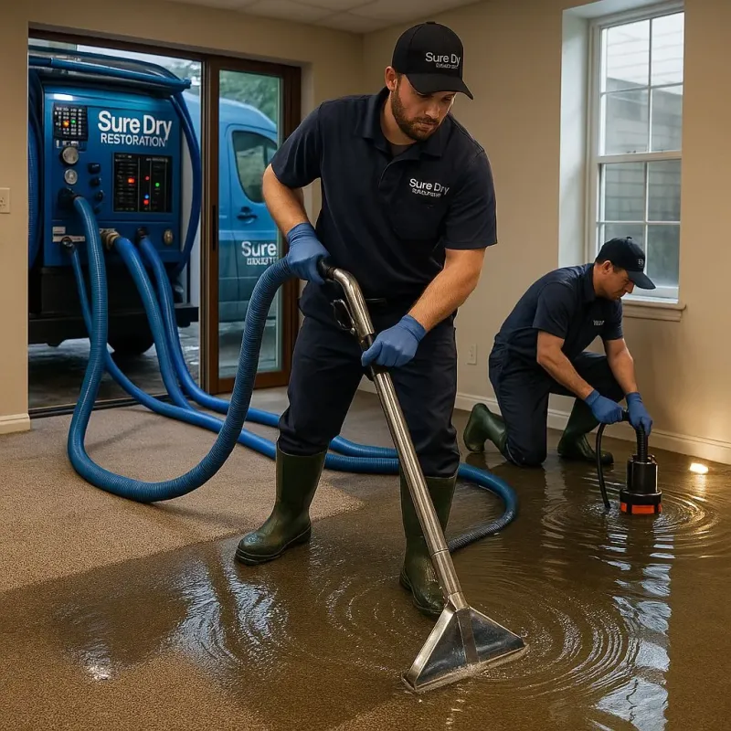 Water Extraction and Removal process in Limestone, ME